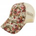 CC Floral Print Mesh Trucker Summer Baseball Sun Ball Cap Hat  eb-94788321